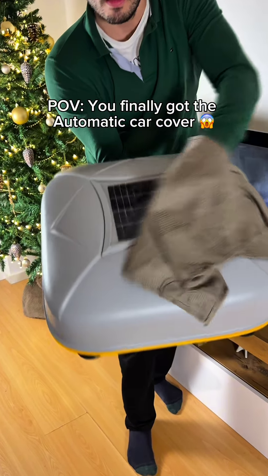 Automatic Remote Controlled Waterproof Car Cover