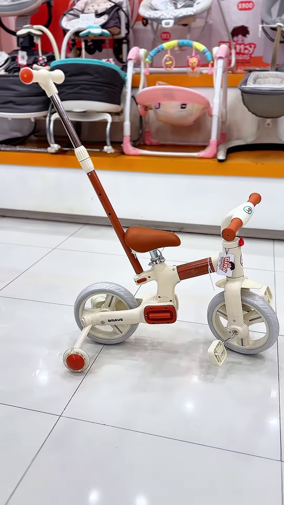 Versatile 4-in-1 Kids' Transformable Balance Bike and Tricycle