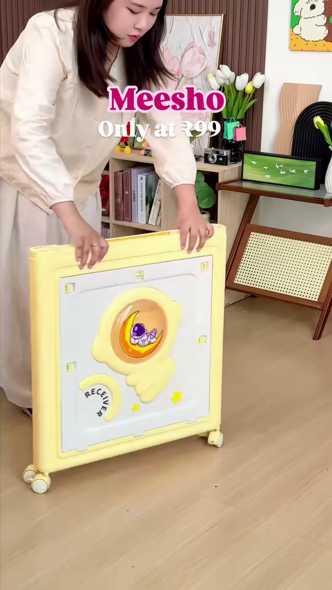 Space-Themed Foldable Toy Storage Box