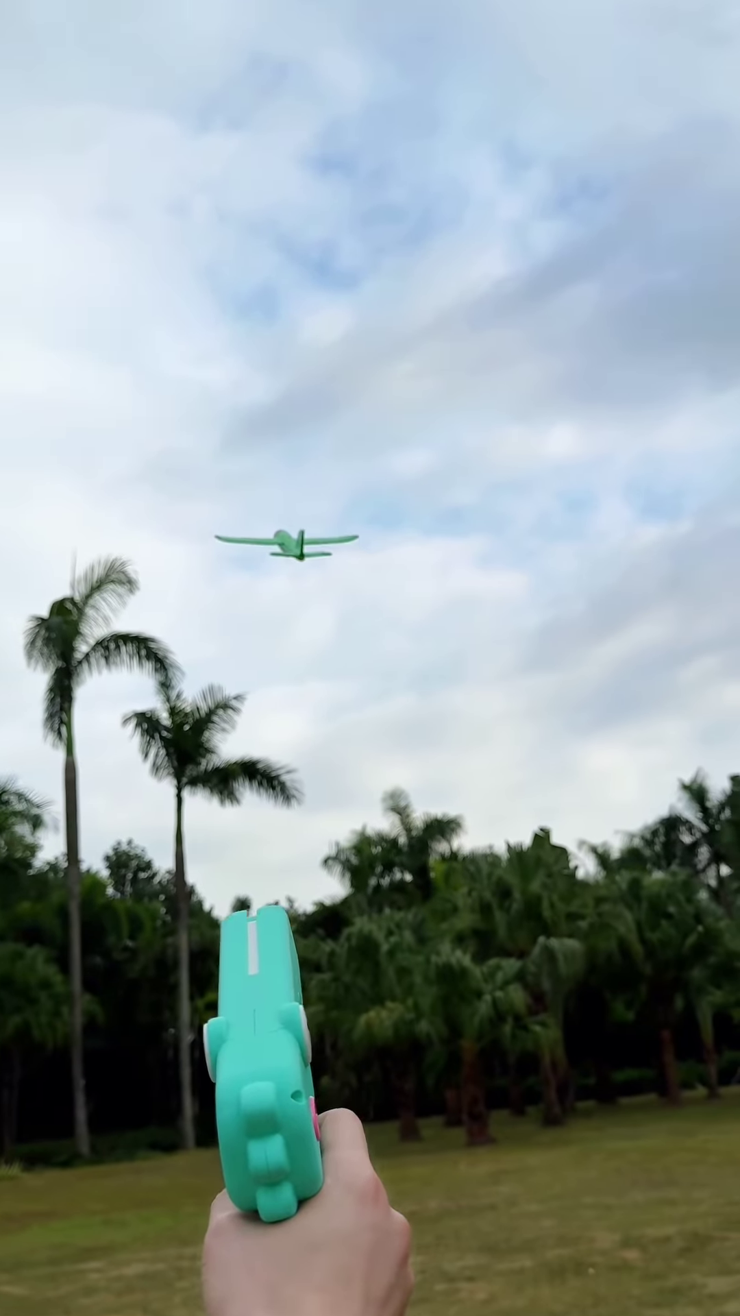 Handheld Foam Plane Launcher Toy for Kids
