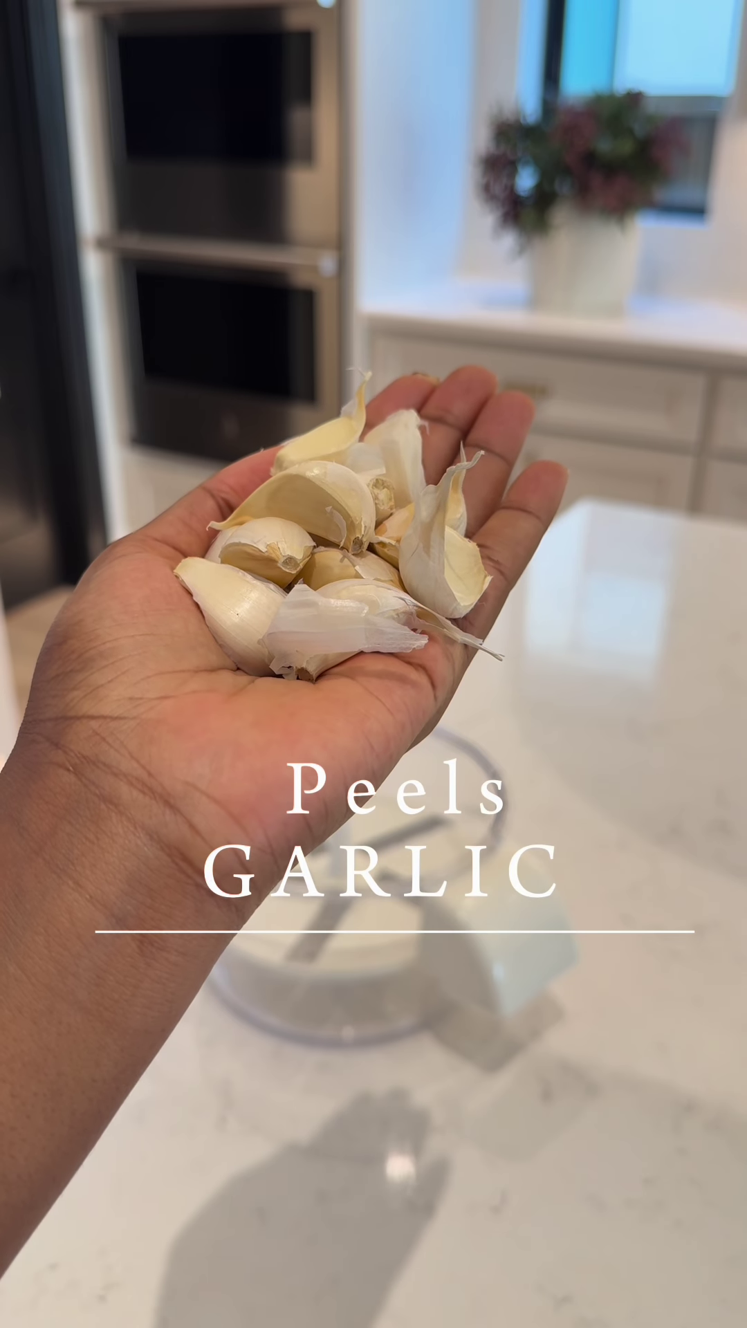 Electric Garlic Peeler and Multi-Blade Herb Mincer