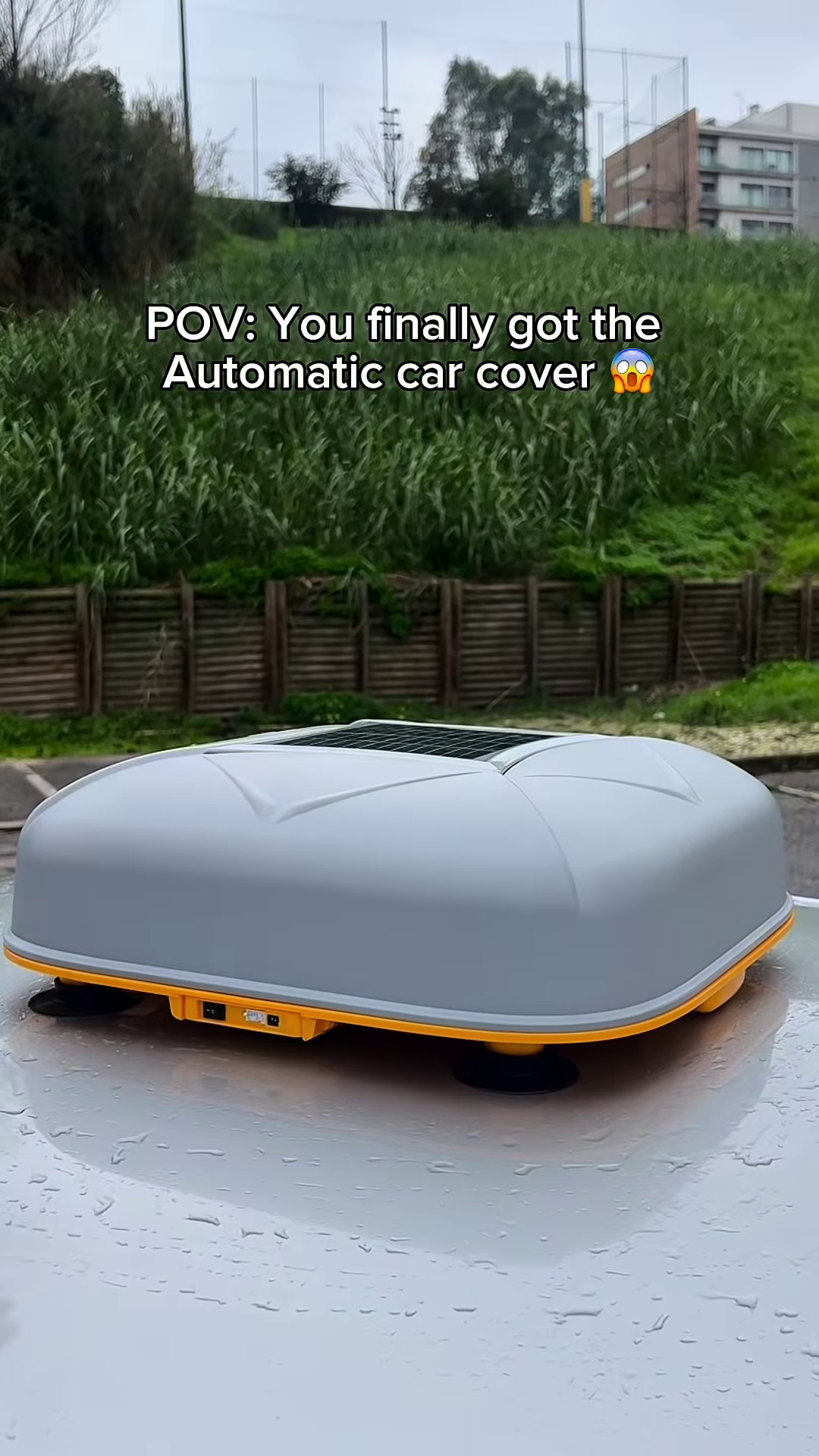 Automatic Remote Controlled Waterproof Car Cover